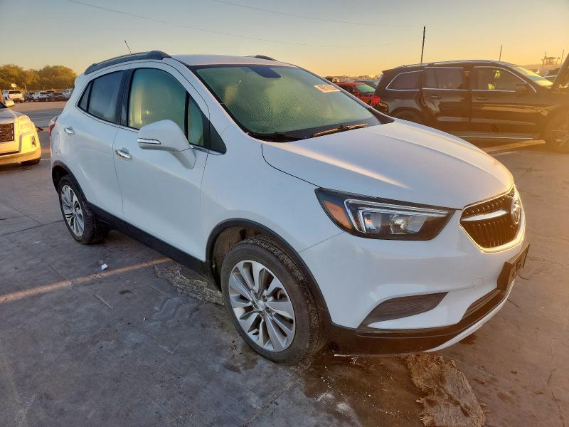 KL4CJASB8HB104275 - 2017 BUICK ENCORE PREFERRED WHITE photo 4