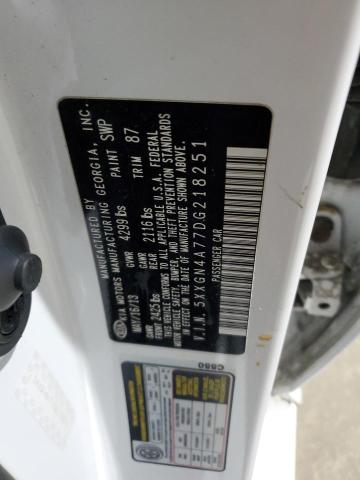 5XXGN4A77DG218251 - 2013 KIA OPTIMA EX WHITE photo 12