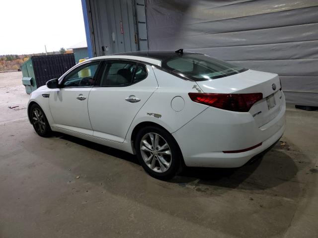 5XXGN4A77DG218251 - 2013 KIA OPTIMA EX WHITE photo 2