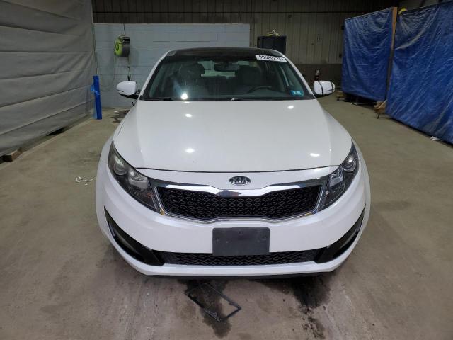 5XXGN4A77DG218251 - 2013 KIA OPTIMA EX WHITE photo 5