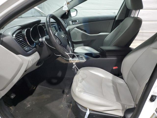 5XXGN4A77DG218251 - 2013 KIA OPTIMA EX WHITE photo 7