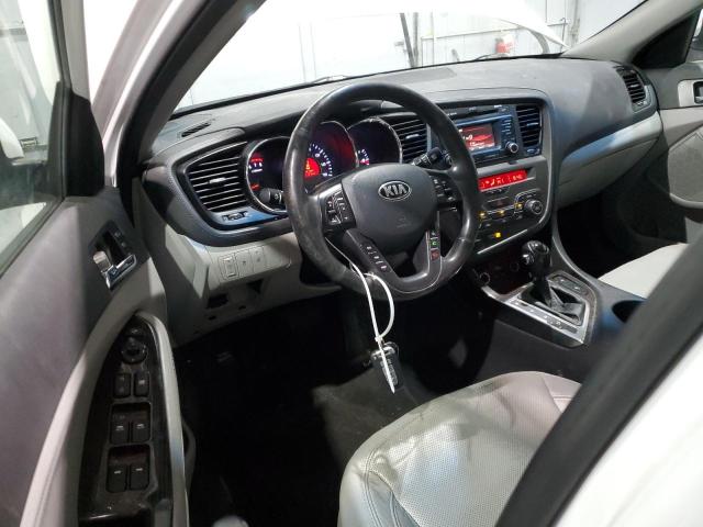 5XXGN4A77DG218251 - 2013 KIA OPTIMA EX WHITE photo 8