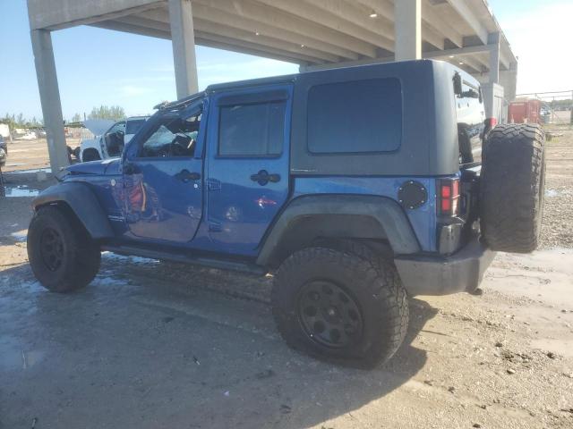 1J4BA3H14AL184521 - 2010 JEEP WRANGLER U SPORT Mavi foto 2