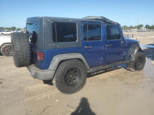 1J4BA3H14AL184521 - 2010 JEEP WRANGLER U SPORT Mavi foto 3