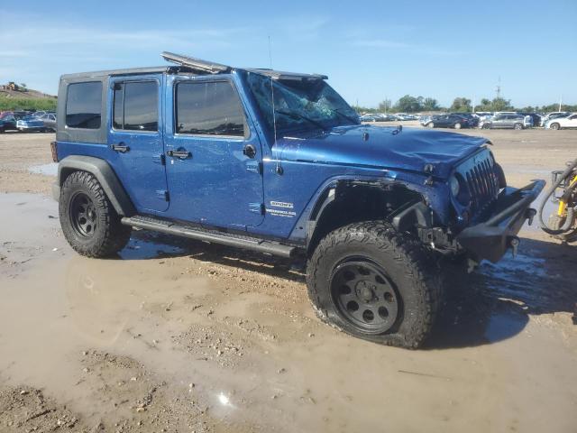 1J4BA3H14AL184521 - 2010 JEEP WRANGLER U SPORT Mavi foto 4