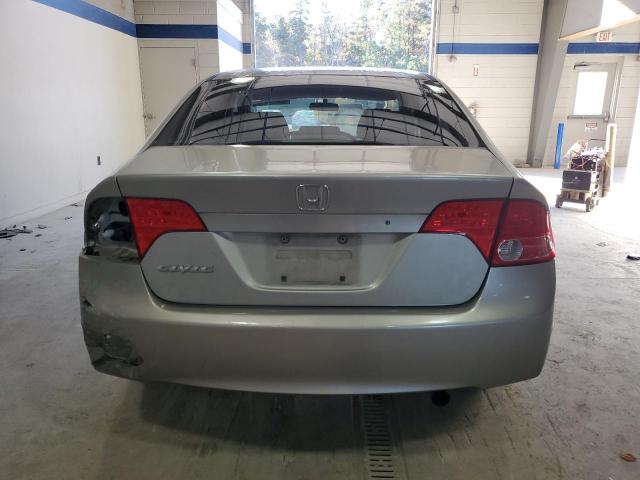 1HGFA16526L069779 - 2006 HONDA CIVIC LX TAN photo 6