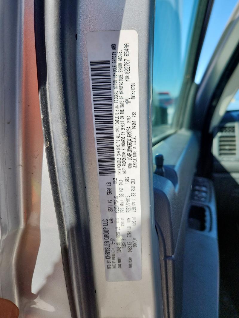 1C4PJMAK6CW160694 - 2012 JEEP LIBERTY SPORT SILVER photo 13