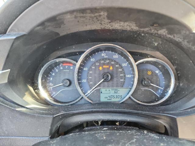 2T1BURHE7GC596502 - 2016 TOYOTA COROLLA L GRAY photo 9