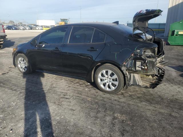 5YFEPMAE1NP354576 - 2022 TOYOTA COROLLA LE BLACK photo 2