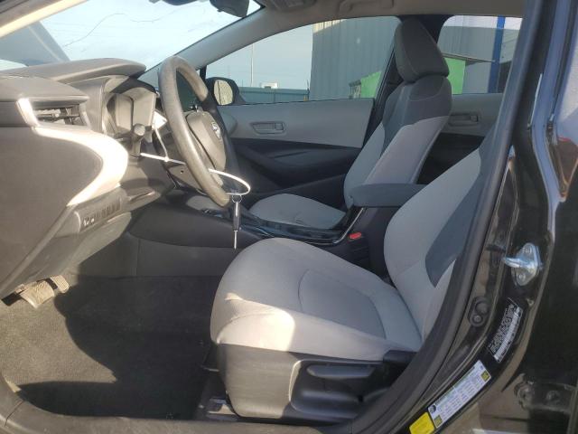 5YFEPMAE1NP354576 - 2022 TOYOTA COROLLA LE BLACK photo 7