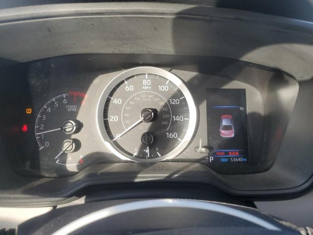 5YFEPMAE1NP354576 - 2022 TOYOTA COROLLA LE BLACK photo 9