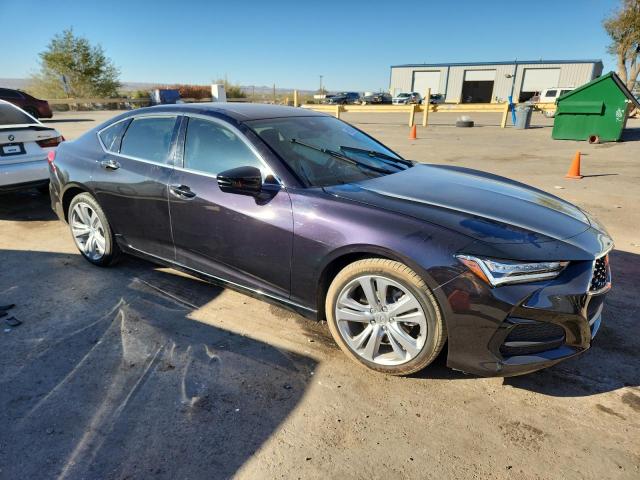19UUB6F4XMA002364 - 2021 ACURA TLX TECHNOLOGY PURPLE photo 4