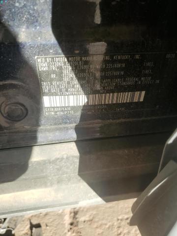 4T3DWRFV4LU009243 - 2020 TOYOTA RAV4 LIMITED BLUE photo 12