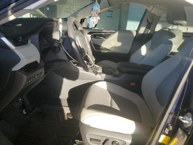 4T3DWRFV4LU009243 - 2020 TOYOTA RAV4 LIMITED BLUE photo 7