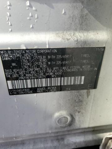 JTMZFREV4HJ704075 - 2017 TOYOTA RAV4 LE Ağ foto 13