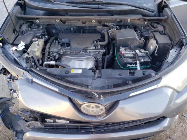 JTMRFREV6HD218012 - 2017 TOYOTA RAV4 XLE GRAY photo 12