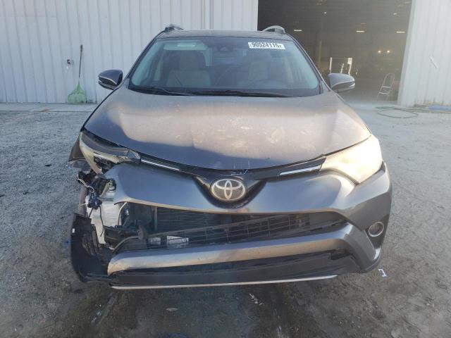 JTMRFREV6HD218012 - 2017 TOYOTA RAV4 XLE GRAY photo 5