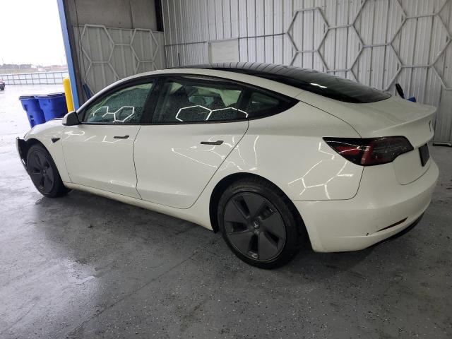 5YJ3E1EA1PF601449 - 2023 TESLA MODEL 3 WHITE photo 2