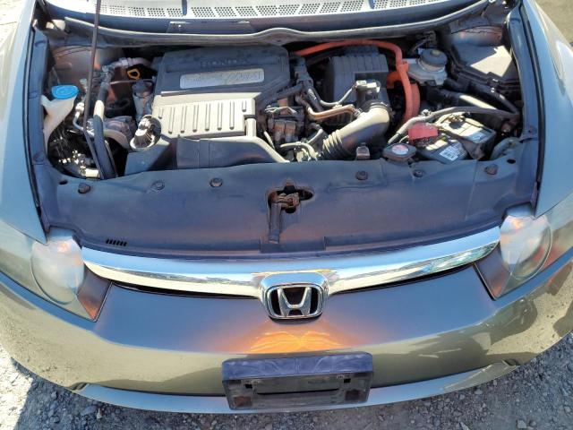 JHMFA36226S018254 - 2006 HONDA CIVIC HYBRID 灰色 照片 11