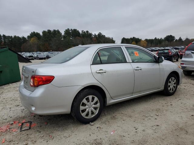 JTDBU4EE4AJ063557 - 2010 TOYOTA COROLLA BASE ვერცხლისფერი ფოტო 3