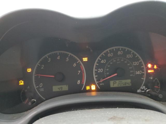 JTDBU4EE4AJ063557 - 2010 TOYOTA COROLLA BASE ვერცხლისფერი ფოტო 9