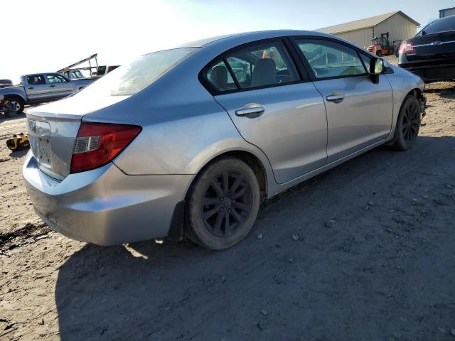 2HGFB2F80CH317193 - 2012 HONDA CIVIC EX SILVER photo 3