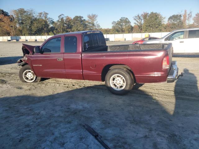 1B7GL22X9YS632989 - 2000 DODGE DAKOTA MAROON photo 2