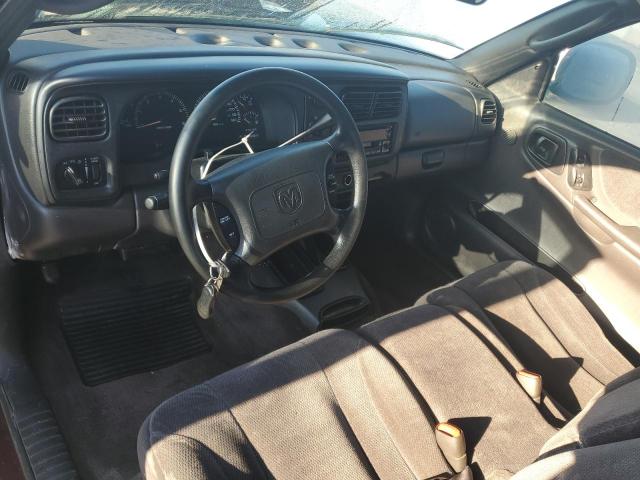 1B7GL22X9YS632989 - 2000 DODGE DAKOTA MAROON photo 8