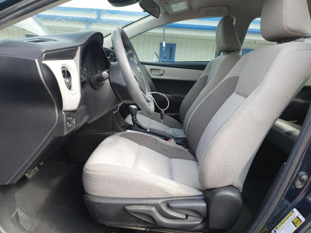 5YFBURHE1JP837364 - 2018 TOYOTA COROLLA L BLUE photo 7