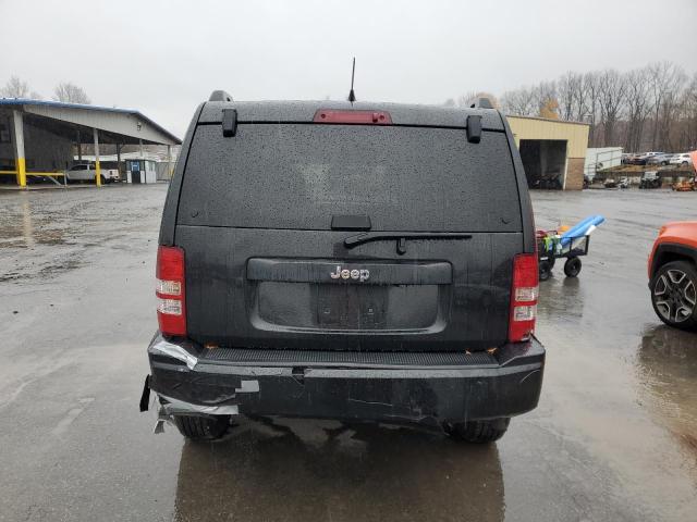 1C4PJMAK9CW141394 - 2012 JEEP LIBERTY SPORT BLACK photo 6