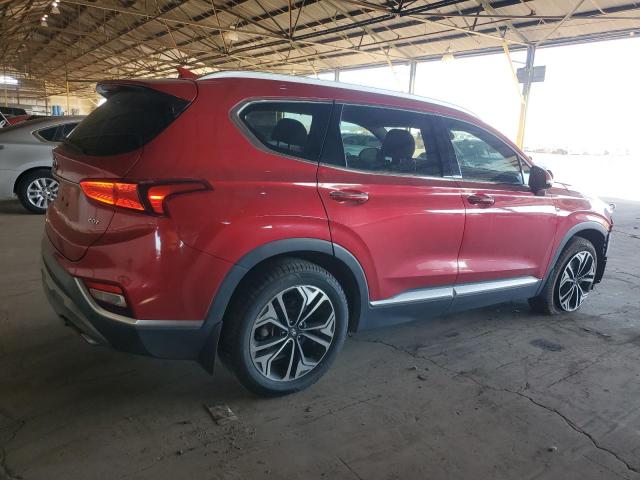 5NMS33AA1LH287832 - 2020 HYUNDAI SANTA FE SEL RED photo 3