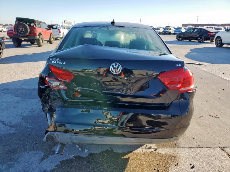 1VWBH7A37DC063925 - 2013 VOLKSWAGEN PASSAT SE Negro foto 6