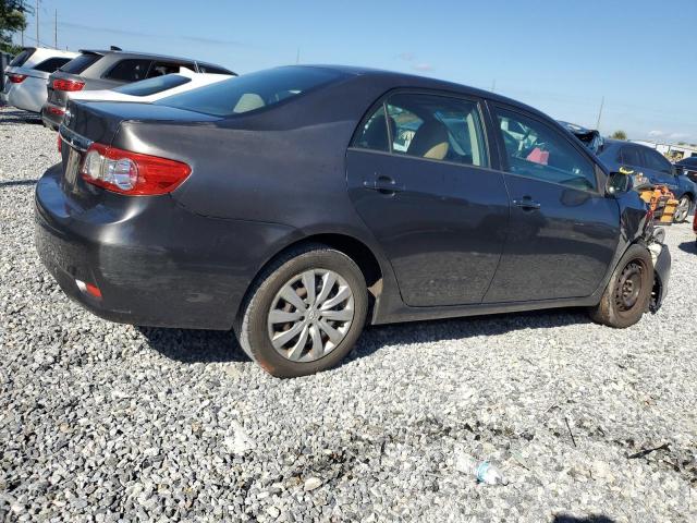 2T1BU4EEXCC837065 - 2012 TOYOTA COROLLA BASE رمادي صورة 3