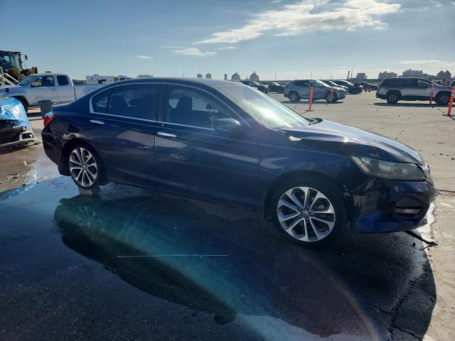 1HGCR2F51EA215875 - 2014 HONDA ACCORD SPORT BLUE photo 4