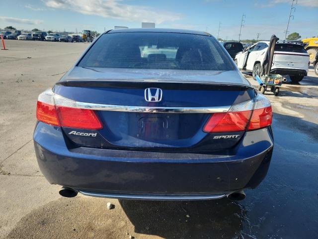 1HGCR2F51EA215875 - 2014 HONDA ACCORD SPORT BLUE photo 6