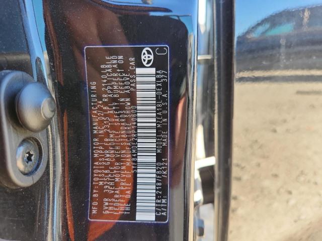 5YFB4MDE2RP140600 - 2024 TOYOTA COROLLA LE BLACK photo 13