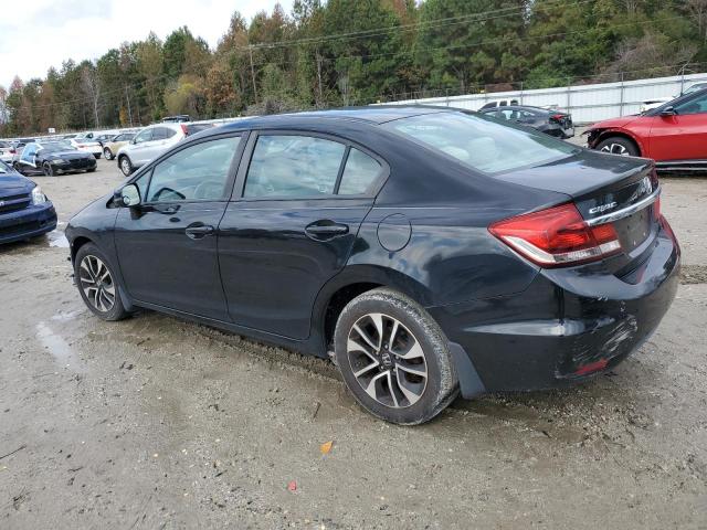 2HGFB2F82DH568637 - 2013 HONDA CIVIC EX Czarny zdjęcie 2