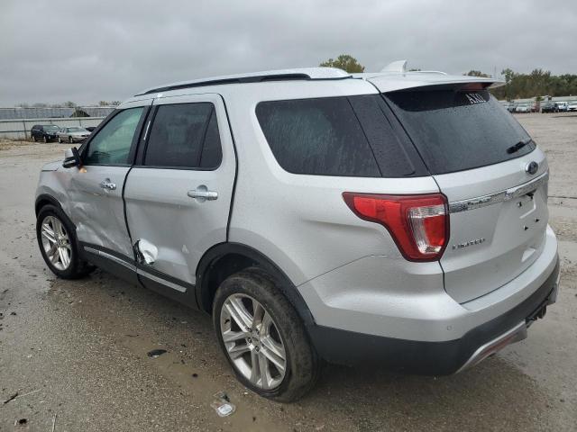 1FM5K7FH7GGA43818 - 2016 FORD EXPLORER LIMITED SILVER photo 2