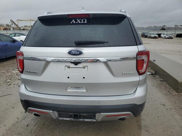 1FM5K7FH7GGA43818 - 2016 FORD EXPLORER LIMITED SILVER photo 6