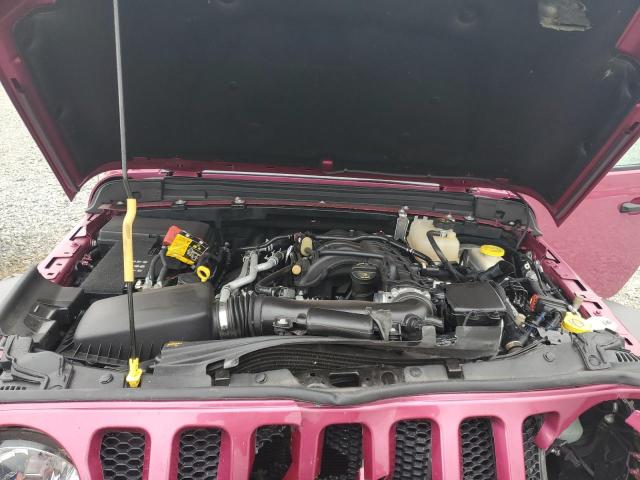 1C4HJXDG8NW156856 - 2022 JEEP WRANGLER U SPORT Różowy zdjęcie 12