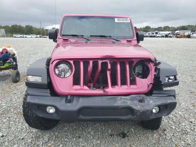 1C4HJXDG8NW156856 - 2022 JEEP WRANGLER U SPORT Różowy zdjęcie 5