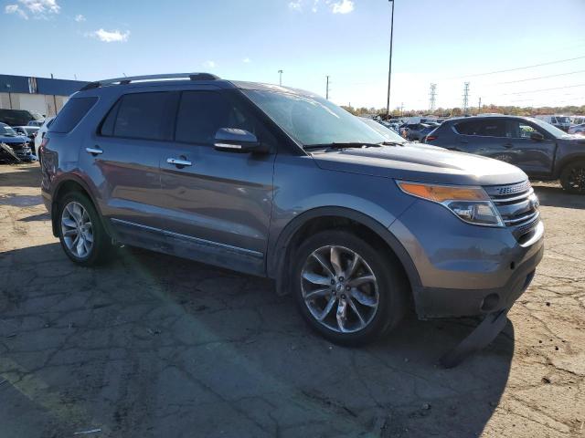 1FM5K8F86DGB88057 - 2013 FORD EXPLORER LIMITED GRAY photo 4