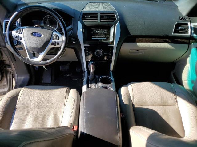 1FM5K8F86DGB88057 - 2013 FORD EXPLORER LIMITED GRAY photo 8