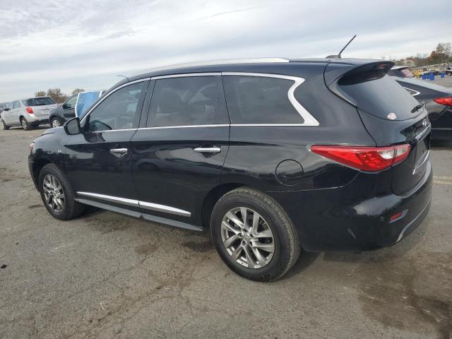 5N1AL0MM9EC553644 - 2014 INFINITI QX60 BLACK photo 2