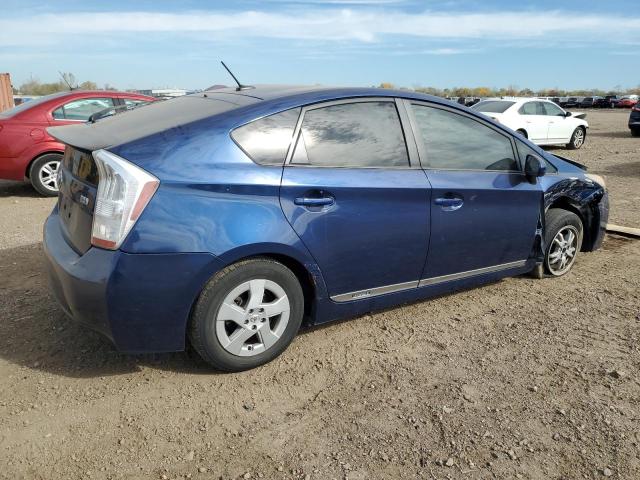 JTDKN3DU3B0273428 - 2011 TOYOTA PRIUS ლურჯი ფოტო 3