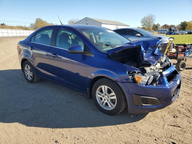 1G1JC5SH8D4183991 - 2013 CHEVROLET SONIC LT Bleu photo 4