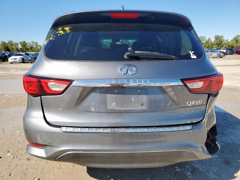 5N1AL0MM8GC502624 - 2016 INFINITI QX60 SILVER photo 6