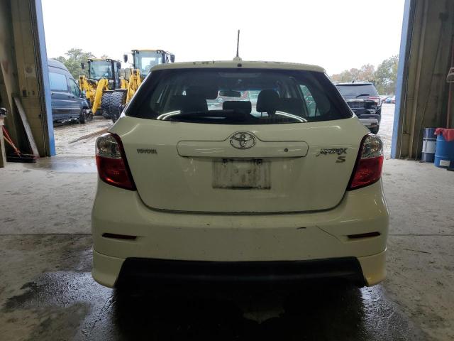 2T1KE40E79C002070 - 2009 TOYOTA COROLLA MA S WHITE photo 6