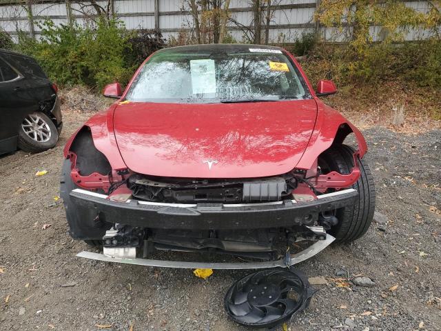 5YJ3E1EA5NF291173 - 2022 TESLA MODEL 3 RED photo 5