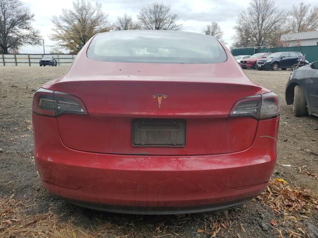 5YJ3E1EA5NF291173 - 2022 TESLA MODEL 3 RED photo 6